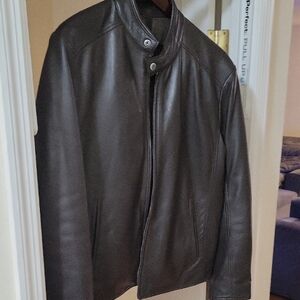 Marc New York Black Leather Jacket